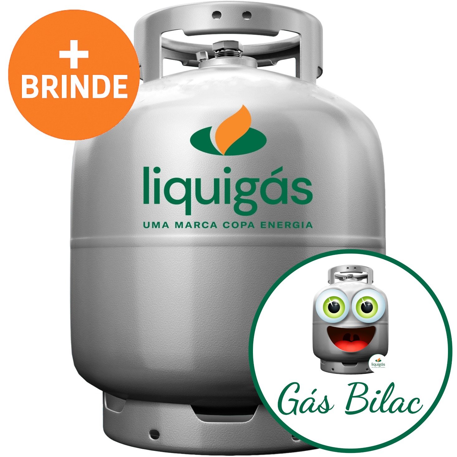 Botijão Liquigás P13 — gás de cozinha 13 kg
